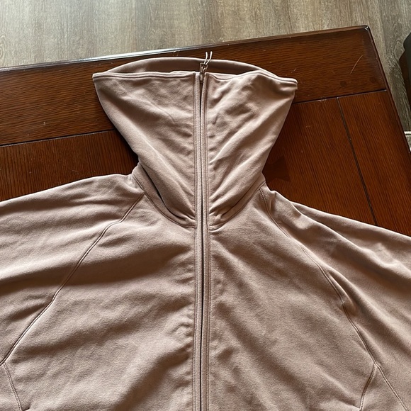 Women's FLX  Zipper Jacket size XL. Tan. Like new. Soft. - Picture 7 of 13